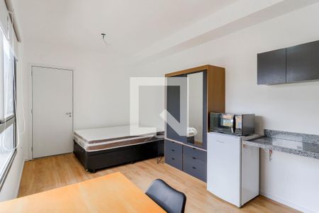 Studio de kitnet/studio para alugar com 1 quarto, 27m² em Santo Amaro, São Paulo
