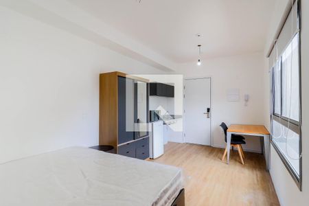 Studio de kitnet/studio para alugar com 1 quarto, 27m² em Santo Amaro, São Paulo