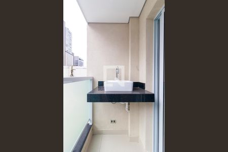 Studio - Varanda de kitnet/studio para alugar com 0 quarto, 24m² em Chácara Santo Antônio (zona Sul), São Paulo