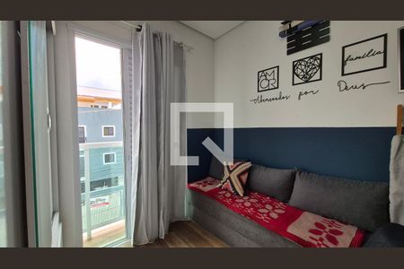 Quarto de apartamento à venda com 2 quartos, 95m² em Jardim Irene, Santo André