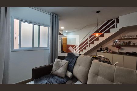 Sala de apartamento à venda com 2 quartos, 95m² em Jardim Irene, Santo André