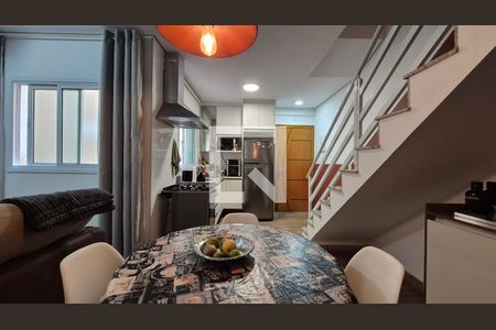 Sala de apartamento à venda com 2 quartos, 95m² em Jardim Irene, Santo André