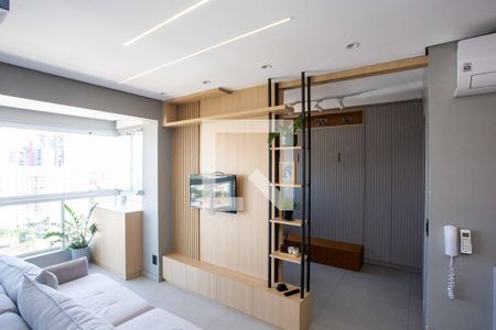 Sala de TV de apartamento para alugar com 1 quarto, 41m² em Centro, Diadema