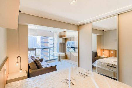 Studio de kitnet/studio para alugar com 1 quarto, 30m² em Jardim das Acacias, São Paulo