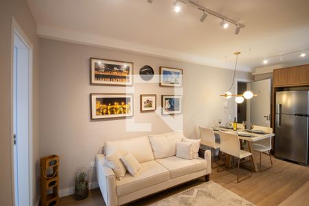 Sala de apartamento à venda com 1 quarto, 43m² em Vila Gustavo, São Paulo