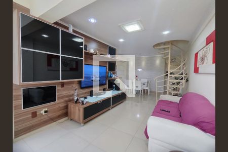 Sala de apartamento à venda com 2 quartos, 129m² em Recreio dos Bandeirantes, Rio de Janeiro
