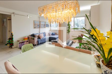 Sala de apartamento à venda com 3 quartos, 98m² em Vila Paris, Belo Horizonte