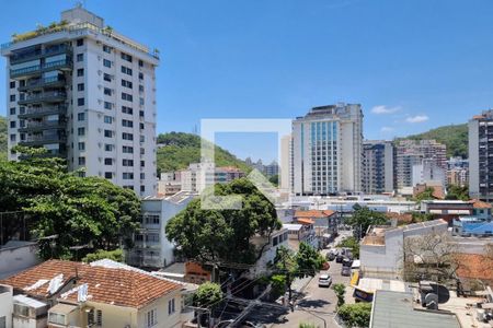 Vista da Sacada de apartamento à venda com 3 quartos, 120m² em Icaraí, Niterói