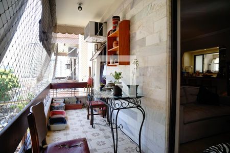 Varanda da Sala de apartamento à venda com 3 quartos, 120m² em Icaraí, Niterói
