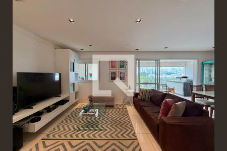 Sala  de apartamento à venda com 3 quartos, 130m² em Jardim Dom Bosco, São Paulo