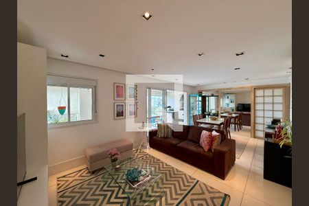 Sala  de apartamento à venda com 3 quartos, 130m² em Jardim Dom Bosco, São Paulo