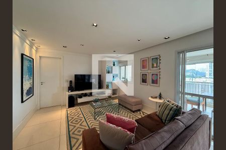 Sala  de apartamento à venda com 3 quartos, 130m² em Jardim Dom Bosco, São Paulo