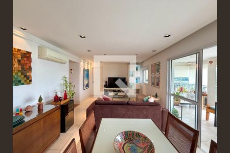 Sala  de apartamento à venda com 3 quartos, 130m² em Jardim Dom Bosco, São Paulo