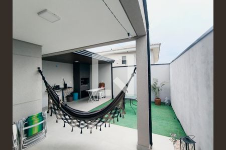 Quintal de casa de condomínio à venda com 3 quartos, 128m² em Jardim Carolina, Jundiaí