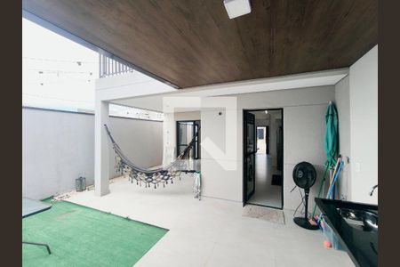 Quintal de casa de condomínio à venda com 3 quartos, 128m² em Jardim Carolina, Jundiaí