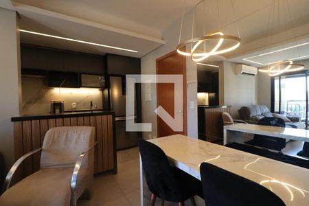 Sala de apartamento para alugar com 2 quartos, 60m² em Jardim Paulista, Ribeirão Preto