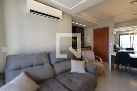 Sala de apartamento para alugar com 2 quartos, 60m² em Jardim Paulista, Ribeirão Preto
