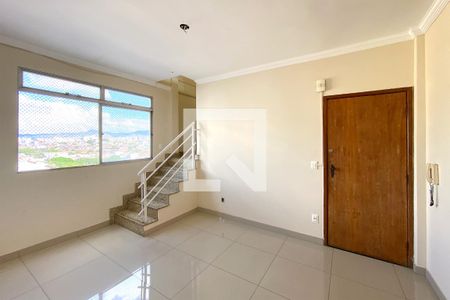 Sala de apartamento à venda com 3 quartos, 123m² em Monsenhor Messias, Belo Horizonte