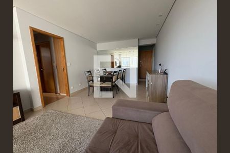 Sala de apartamento para alugar com 2 quartos, 80m² em Jardim Aquarius, São José dos Campos