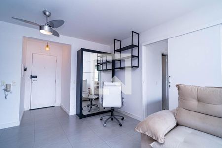 Sala de apartamento para alugar com 1 quarto, 50m² em Bela Vista, São Paulo