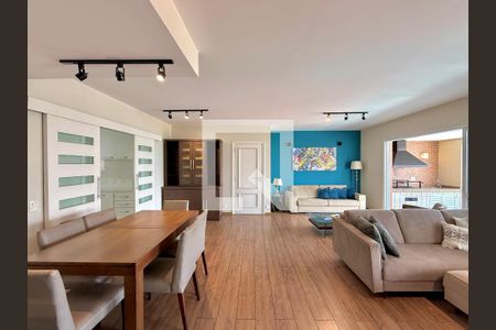 Sala de apartamento à venda com 3 quartos, 132m² em Cidade Monções, São Paulo