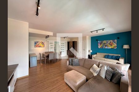 Sala de apartamento à venda com 3 quartos, 132m² em Cidade Monções, São Paulo