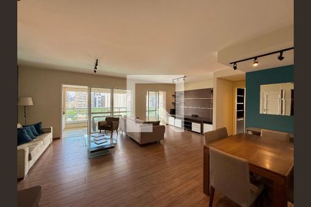 Sala de apartamento à venda com 3 quartos, 132m² em Cidade Monções, São Paulo