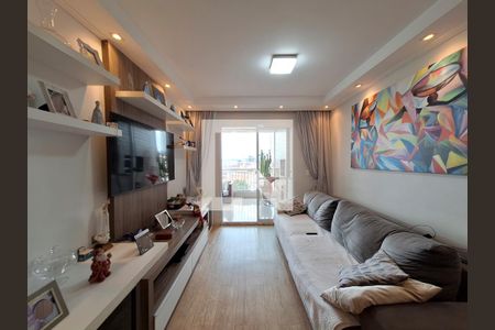 Sala de apartamento à venda com 3 quartos, 92m² em Parque Mandaqui, São Paulo