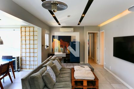 Sala de apartamento para alugar com 1 quarto, 71m² em Jardim Fonte do Morumbi, São Paulo