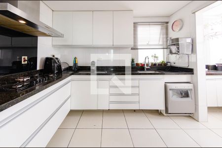 Cozinha de apartamento à venda com 3 quartos, 95m² em Ipiranga, Belo Horizonte