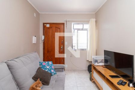 Sala de apartamento à venda com 2 quartos, 56m² em Conjunto Habitacional Padre Manoel da Nobrega, São Paulo