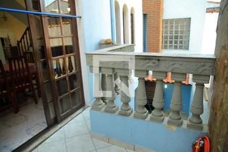 Varanda da Sala  de casa à venda com 4 quartos, 241m² em Bairro dos Casa, São Bernardo do Campo