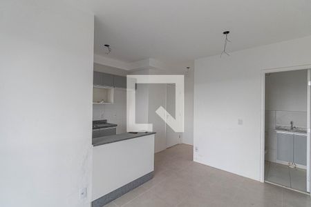 Sala e Cozinha  de apartamento à venda com 2 quartos, 46m² em Jardim Santa Maria, São Paulo