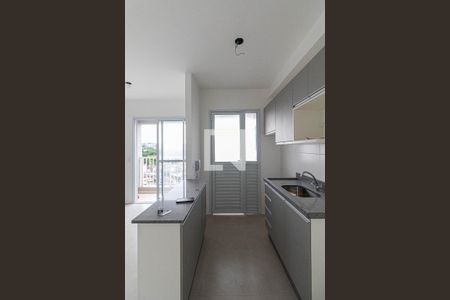 Sala e Cozinha  de apartamento à venda com 2 quartos, 46m² em Jardim Santa Maria, São Paulo