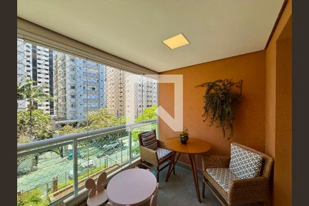 Sacada de apartamento à venda com 3 quartos, 98m² em Brooklin Novo, São Paulo