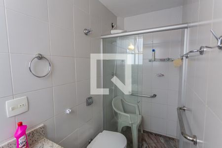 Banheiro da Suíte de apartamento para alugar com 3 quartos, 120m² em Santo Antônio, Belo Horizonte