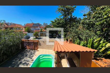 Sacada da Suíte 1  de casa de condomínio à venda com 5 quartos, 300m² em Barra da Tijuca, Rio de Janeiro