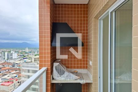 Sacada  de apartamento para alugar com 1 quarto, 37m² em Boqueirão, Praia Grande