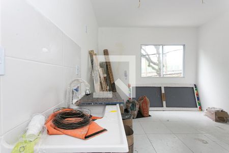 Cozinha de apartamento à venda com 2 quartos, 42m² em Cidade Patriarca, São Paulo