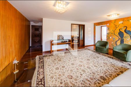 Sala de apartamento à venda com 5 quartos, 260m² em Sion, Belo Horizonte