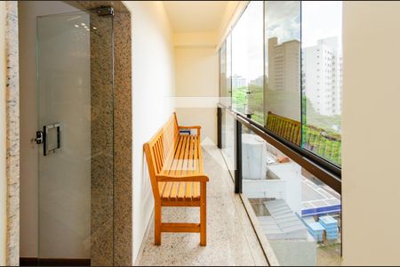 Varanda de apartamento à venda com 5 quartos, 260m² em Sion, Belo Horizonte