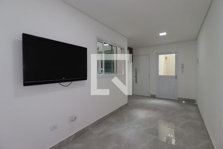 Sala de apartamento para alugar com 2 quartos, 60m² em Campestre, Santo André