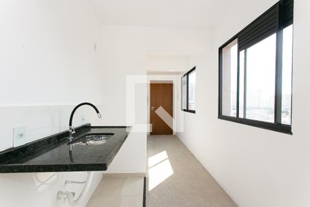 Cozinha de kitnet/studio à venda com 1 quarto, 26m² em Quarta Parada, São Paulo