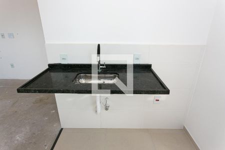 Cozinha de kitnet/studio à venda com 1 quarto, 26m² em Quarta Parada, São Paulo