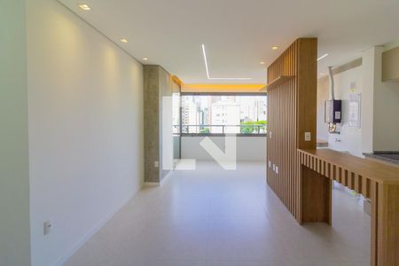 Sala de apartamento para alugar com 2 quartos, 69m² em Brooklin, São Paulo