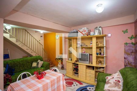 Sala de casa à venda com 2 quartos, 80m² em Vila Nogueira, Diadema