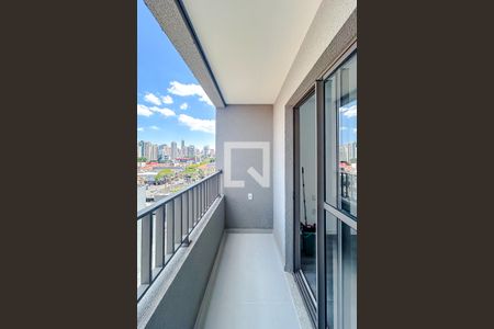 Varanda de kitnet/studio para alugar com 1 quarto, 29m² em Tatuapé, São Paulo