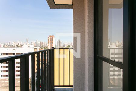 Varanda de kitnet/studio à venda com 1 quarto, 26m² em Belenzinho, São Paulo