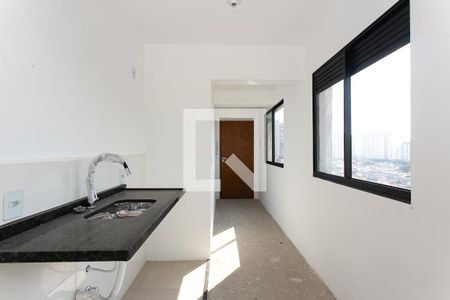 Cozinha de kitnet/studio à venda com 1 quarto, 26m² em Belenzinho, São Paulo