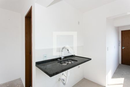 Cozinha de kitnet/studio à venda com 1 quarto, 26m² em Belenzinho, São Paulo
